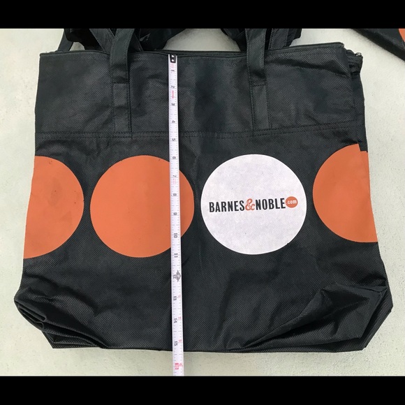 🔥24HourSale🔥Barnes & Noble Zippered Reusable Shopper/Tote - Picture 5 of 5